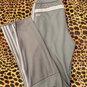 Adidas Mens Gray Track Pants